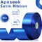 60 Yards Blue Ribbon 1-1/2 Inch, Solid Royal Blue Satin Ribbon